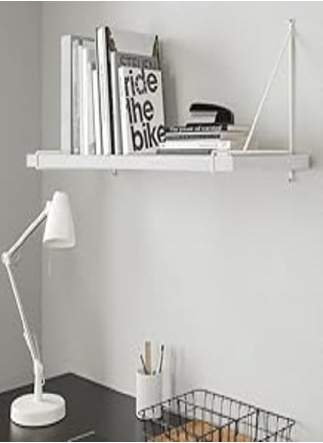Home Gallery Swedish wall shelf 60X20 White 