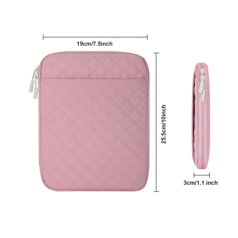 11 To 12 9 Inch Padded Tablet Sleeve Bag Shockproof Travel Pouch For Samsung Galaxy Tab A7 Lite 8 7 Tab A 8 0 Tab M8 M9 9 Black - Image 2