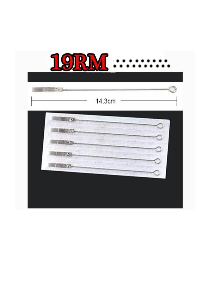Generic 5-Pieces/Set Disposable Arc Double Row Needles Use for Tattoo ,Size 19RM  - Image 2