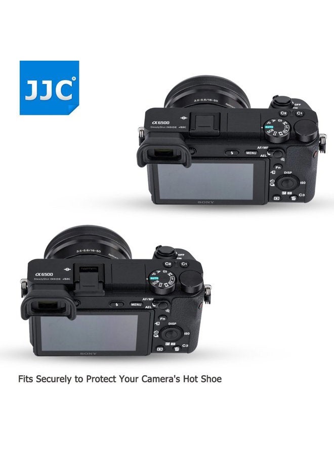 JJC 4PCS Camera Hot Shoe Cover Protector Cap for Sony A1II A7CR A7CII A7R V A7 IV III A7S III II A7S A9III II A6700 A6600 A6500 A6400 A6300 ZV-E10 II ZV-1II ZV-E1 ZV-1F ZVE10 RX10 IV III Replace FA-SHC1M - Image 4