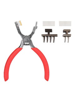 NIBEMINENT 3-Piece Hole Puncher Set Red/Silver  - Image 1