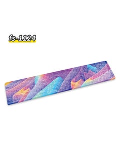 Stone Pattern Acrylic Water Ripple Keyboard Hand Rack Comfortable High Wrist Pad Creative Wrist Rack Multi-Size Dirty Resistance-Colour:360*80*10mm-Pattern:fs1124