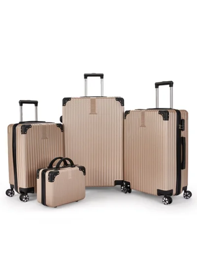 LIMRA Travel bags luggage 4-piece set Gold
