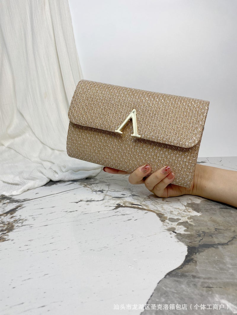 2024 Evening Bag New Envelope Clutch Bag Sequin Bag Banquet Bag Women'S Evening Dress Wedding - Image 3
