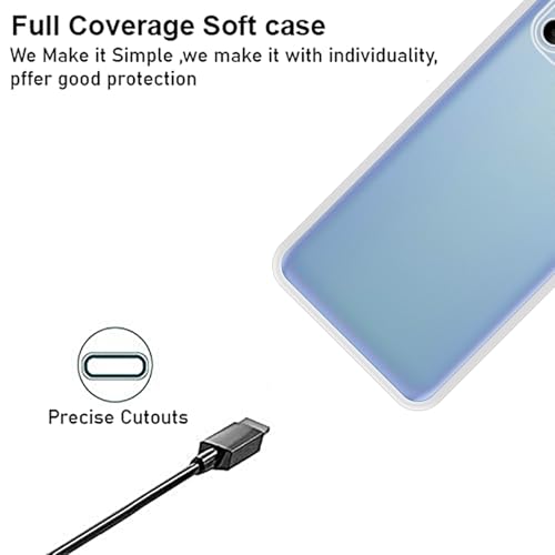 VIDO Transparent Back Case Cover for Motorola Moto G31 (Soft & Flexible & Camera Protection Back Case) - Image 3