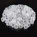 Autdor Tattoo Ink Caps Small Autdor 1000pcs Tattoo Cups Pigment Cap Disposable Ink Cup for Microblading Permanent Makeup Tattoos Pigment Clear Holder Container Caps Tattoos Supplies - Image 2