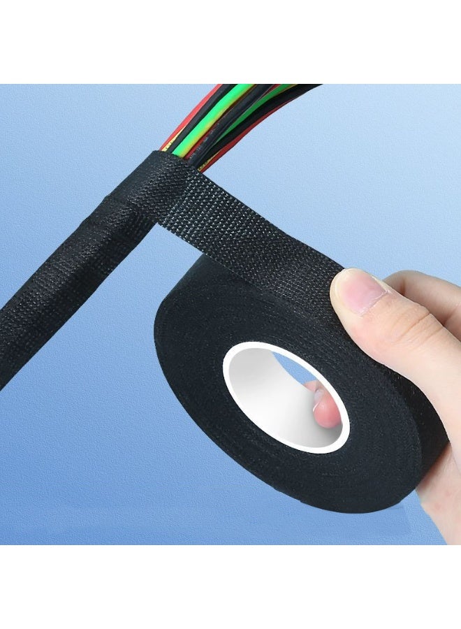 4-Piece Insulation Tape Automotive Wire Loom Heat Wrap Tape 19mm x 15m - Image 3