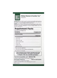 Bell Lifestyle Bell Lifestyle, Kidney Cleanse & Function Tea, 4.2 oz (120 g)  - Image 2