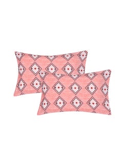 Status Contract Cotton Rich Double Bedsheet with 2 Pillow Covers for Bed Room, Home, Hotel-120 GSM, Orange, 210 X 215 Cm  - Image 4
