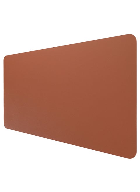 Large Mouse Pad Extra Large Waterproof Gaming Mouse Mat Stitched Edges Non Slippery Rubber Base Mats With Smooth Surface And Precise Tracking Soft And Durable Brown