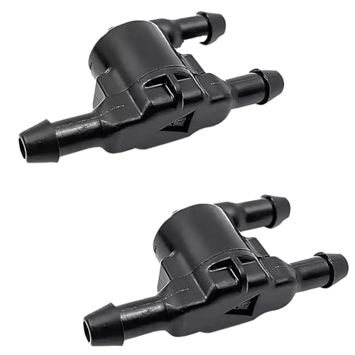 LDCRE 2PCS Windshield Washer Check Valve Replacement for Toyota Scion Lexus Automotive Accessories Spray Jet Kit for Front Windshield Wiper Washer Nozzles Replaces 8532128020 8532128020 - Image 1