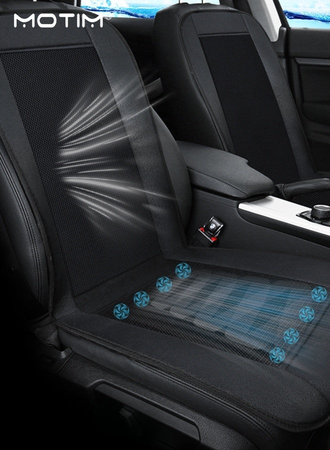 Motim Cooling Car Seat Cushion Fans, 12V Ventilated Car Seat - Main Image