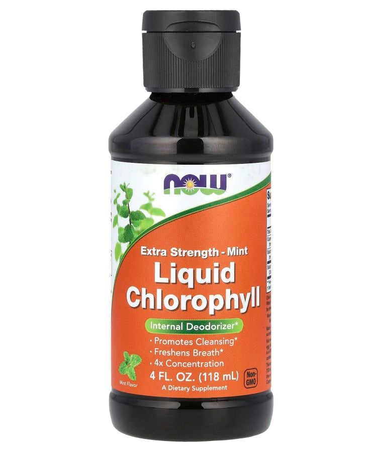 now Liquid Chlorophyll Mint 4 fl oz (118 ml)