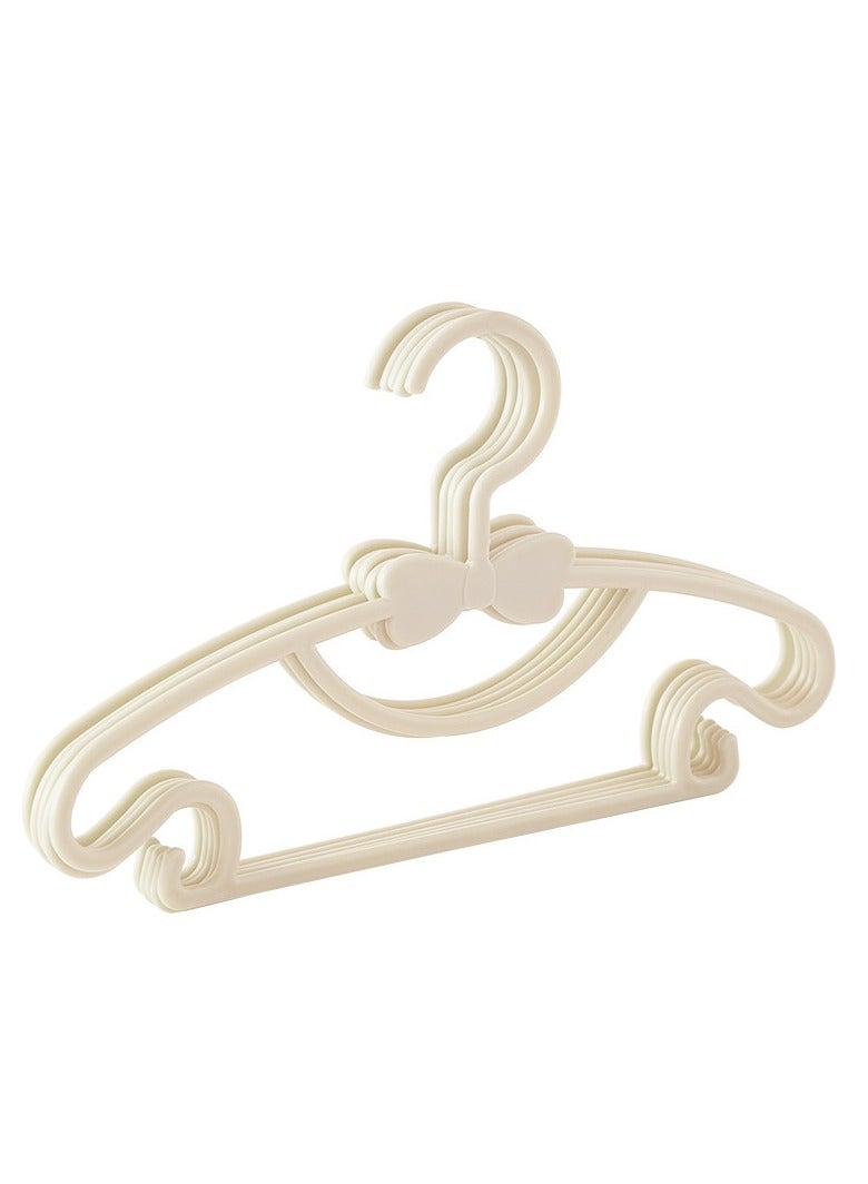 30 pieces of non-slip children's hangers, adjustable children's hangers, toddler hangers, household baby hangers (10 blue, 10 pink, 10 off-white) - Image 4