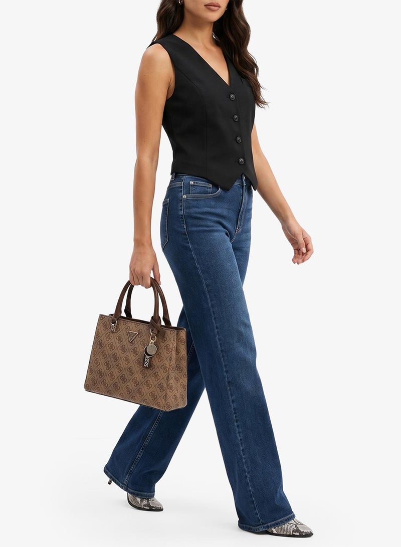 GUESS Noelle II Small Satchel Bag - Image 1