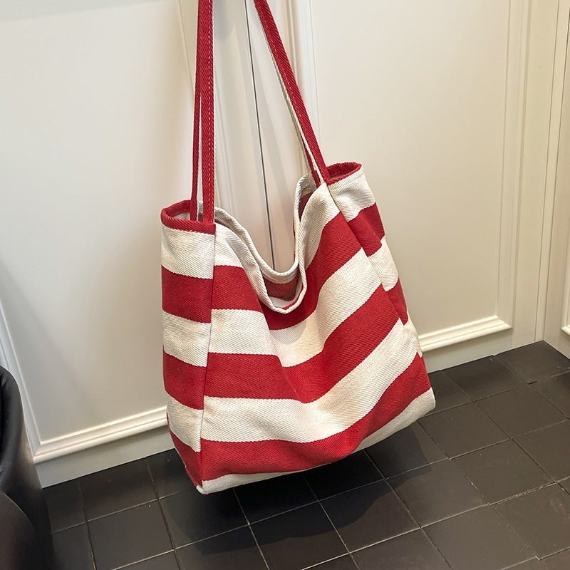 Women's Fashion Canvas Shoulder Bag Tote - Image 4