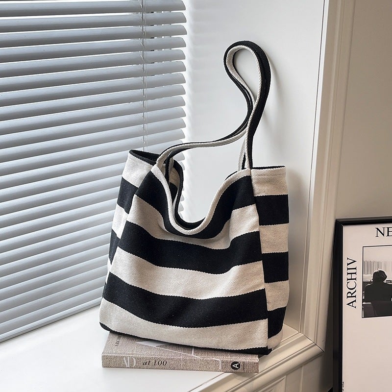 Women's Fashion Canvas Shoulder Bag Tote - Image 2