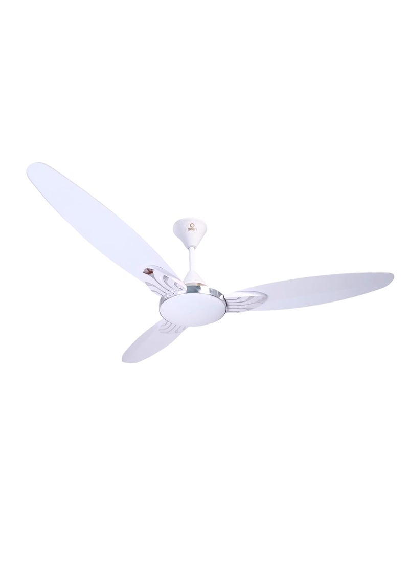Omen Changing Lives Omen Changing Lives Falcon Prime 1200mm Ceiling Fan Strong and Powerful Ceiling Fan BEE Star Rated Outstanding Performance RPM 400 Air Delivery210 m3min 2 Year Warranty White  - Image 1
