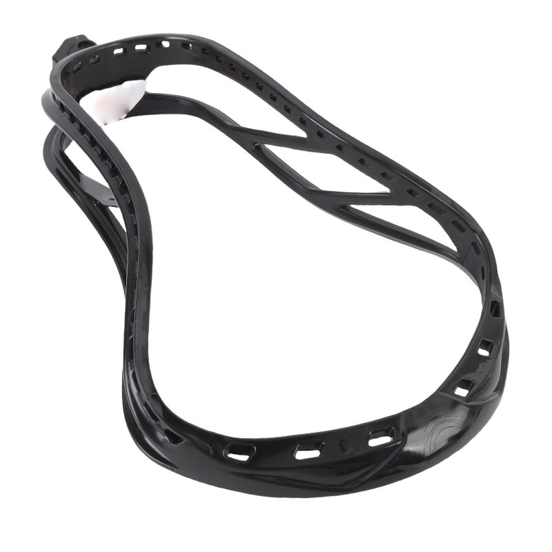 Unstrung Lacrosse Head Nylon High Strength Lacrosse Stick Head Replacement for Competition Sports Training Black - Image 2