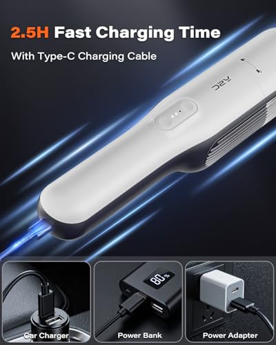 A2C Handheld Vacuum Cordless with 19000Pa Strong Suction, Mini Car Vacuum Cleaner with HEPA Filter, 2 Suction Modes, Multi-Nozzles, Portable Vacuum Cleaner for Home, Car, Office, Keyboards - Image 4