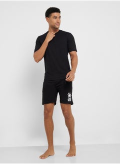 Seventy Five Nightwear T-Shirt & Shorts Sets  - Image 1