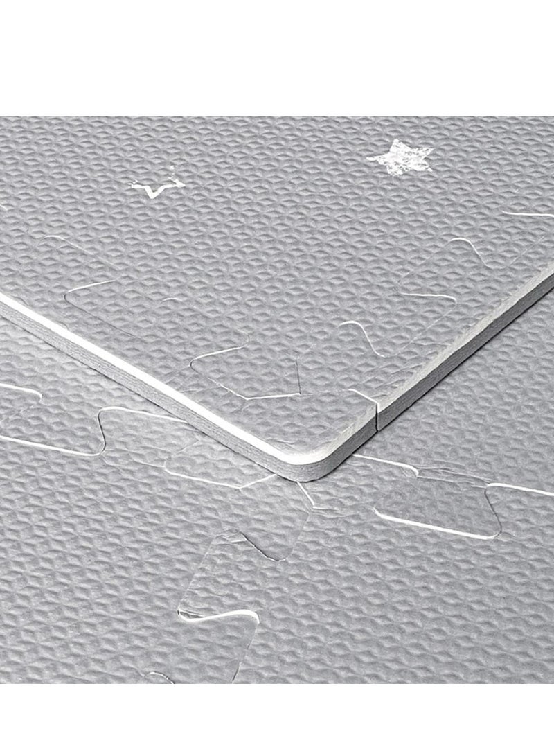 Bumble & Bird - Babysafe Play Mat - Star & Moon - 6pcs - Image 2