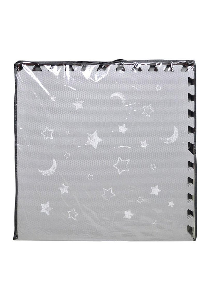 Bumble & Bird - Babysafe Play Mat - Star & Moon - 6pcs - Image 1