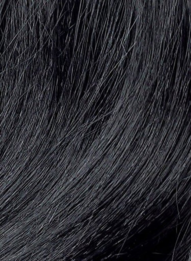 زوري شعر مستعار صناعي من زوري سيس، بتصميم أنيق مربوط يدويًا، بطول 6 بوصات، بنصف دائرة - ميليو (أسود داكن 1B) - Image 3