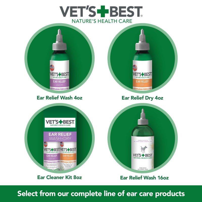 Vet's Best Dry Ear Relief for Dogs, 4 oz - Image 5