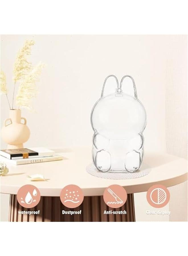 Arabest Protective Case for LABUBU, Thickening Figures Storage Bag for Dolls, Keychain Bag for Labubu Plush Figure, Portable Closure Dustproof Collectibles Case for Labubu Figures (Sitting)  - Image 4