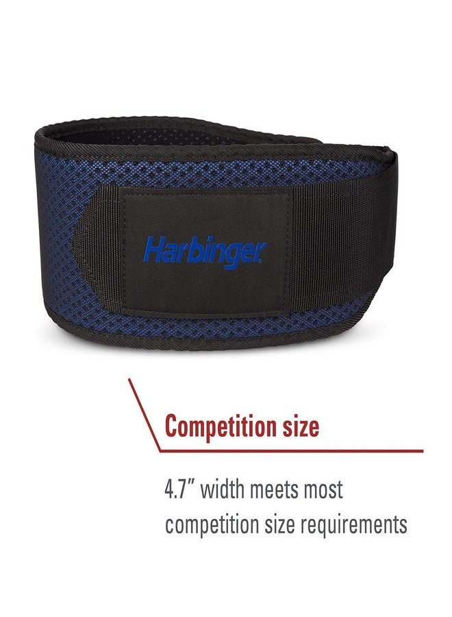 Harbinger Hexcore Weighligting Belt, Blue, 34-38 inch - Image 5