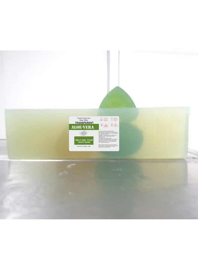 Pratha Naturals Melt and Pour soap base | Aloe Vera Soap Base 1kg | Pure and Natural - No Paraben, SLS, Tallow. (1 kg, Aloe Vera Ultra Clear) - Image 5