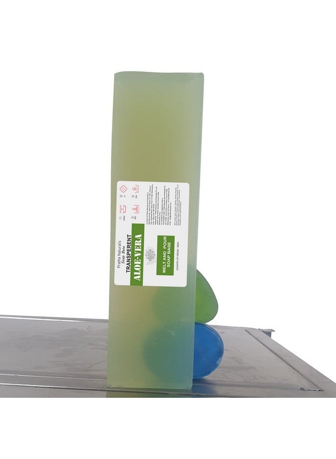 Pratha Naturals Melt and Pour soap base | Aloe Vera Soap Base 1kg | Pure and Natural - No Paraben, SLS, Tallow. (1 kg, Aloe Vera Ultra Clear) - Image 4