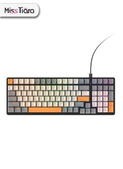 Grey/White/Orange