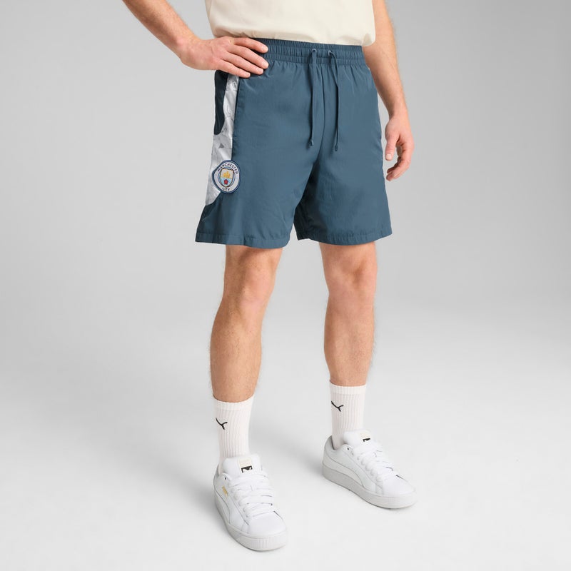 بوما شورت مريح للسفر KIDSUPER x MANCHESTER CITY للرجال - Image 1