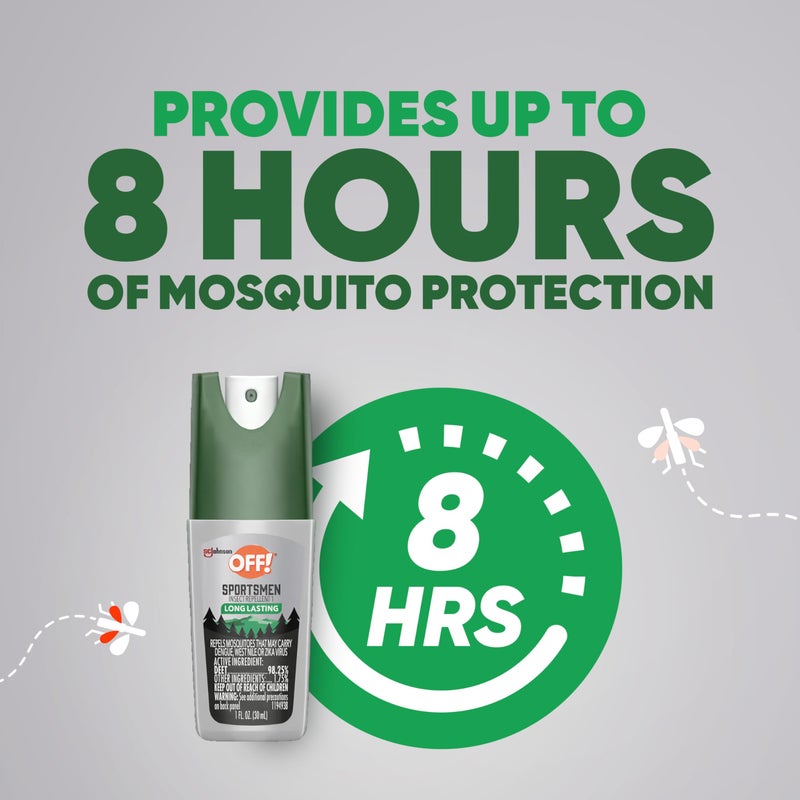 Off! Deep Woods Sportsmen Insect Repellent Spritz, Maximum Strength, Bug Spray with up to 10 Hours of Protection, 1 oz - Image 3