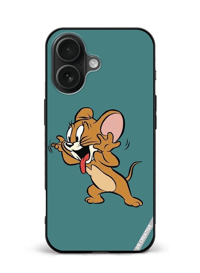 VR CREATIVE Protective Case Cover For Apple iPhone 16 Jerry Design Multicolour