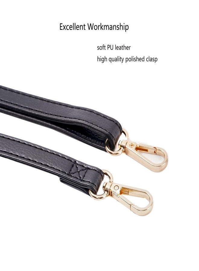 Xiazw Adjustable Soft PU Leather Shoulder Crossbody Purse Strap Bag Chain Replacement, Grey - Gold - Image 2