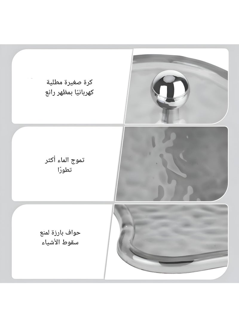 ماركة غير محددة منظم الأكريليك - حامل مفتاح أنيق وحديث مصنوع من أكريليك متين للحفاظ على المفاتيح من أجل المزج المنفعة والديكور في حل أنيق للاستخدام في المنزل أو المكتب.  - Image 3