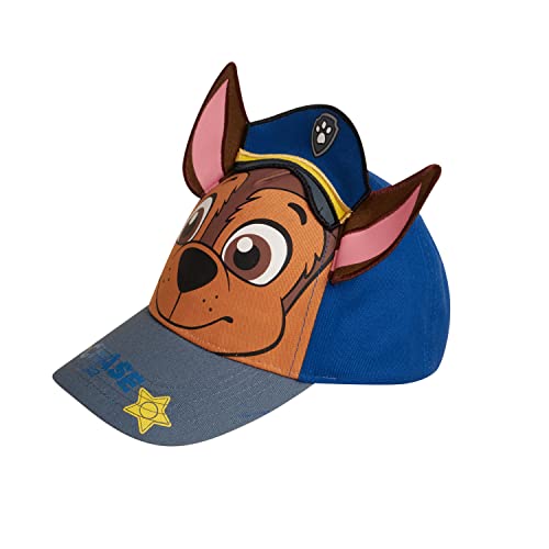 Nickelodeon Paw Patrol 3D Ear Boys Cotton Baseball Cap Chase Marshall Toddler Size 24T Multicolor - Image 1