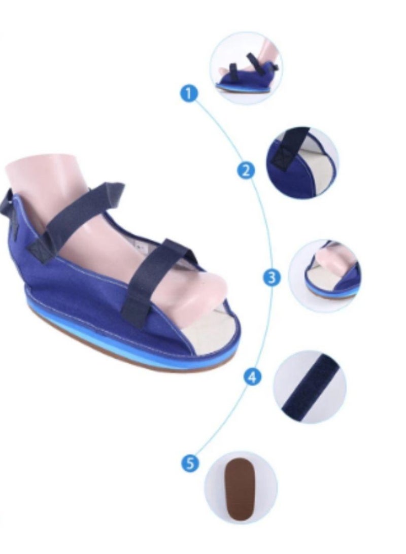 Cast Shoe Foot Medical/Surgical Walking Cast Boot for Broken Foot Or Toe, with Adjustable Straps, for Fracture Recovery - Brace & Orthopedic Sandal, Universal for Left and Right Feet ﻿ - Image 4