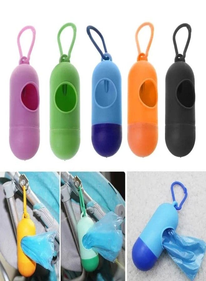 Kunya® Tie & Toss Diaper Disposal Bag Dispenser with 4 Oxy-Degradable Garbage Bag Rolls (Random Color) - Image 4