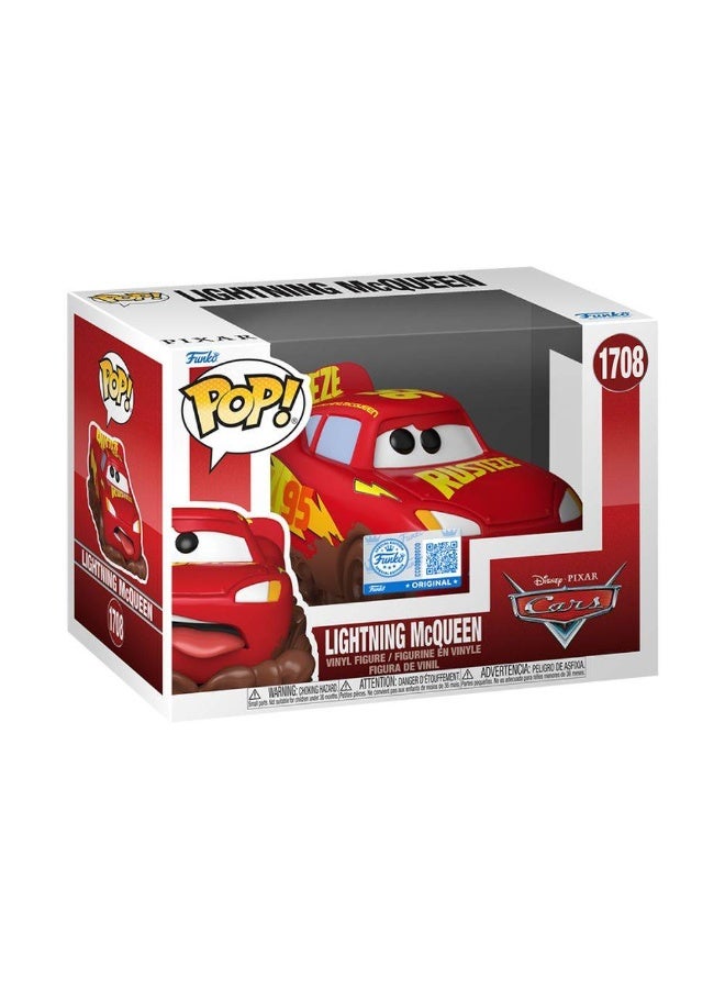 Funko POP! Disney Pixar Cars Lightning McQueen Vinyl Figure (5.1 cm) - Image 1