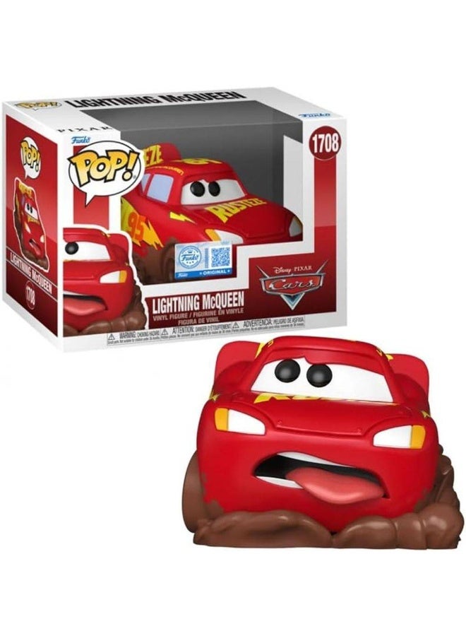 Funko POP! Disney Pixar Cars Lightning McQueen Vinyl Figure (5.1 cm) - Image 2