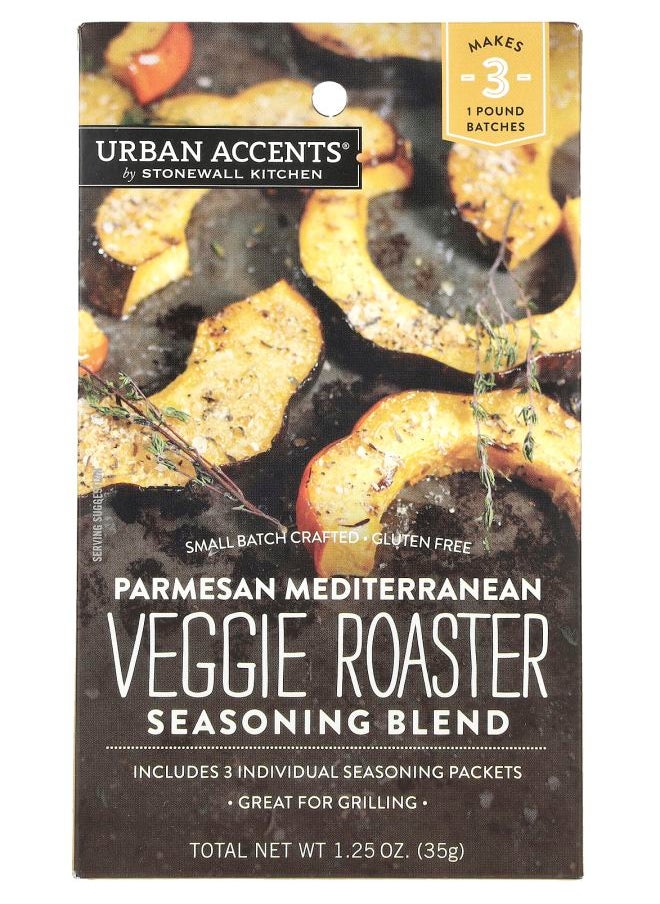 URBAN ACCENTS Veggie Roaster Seasoning Blend Parmesan Mediterranean 1.25 oz (35 g) 