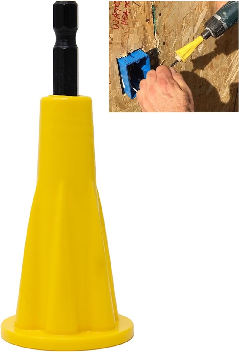 RackATiers Nut Blaster Wire Nut Twister for Drill Wire Connector Drill Attachment Wire Twisting Tool Wire Nut Driver Wire Nut Tool Wire Twister Tool for Drill Drill Wire Twister XL 72101