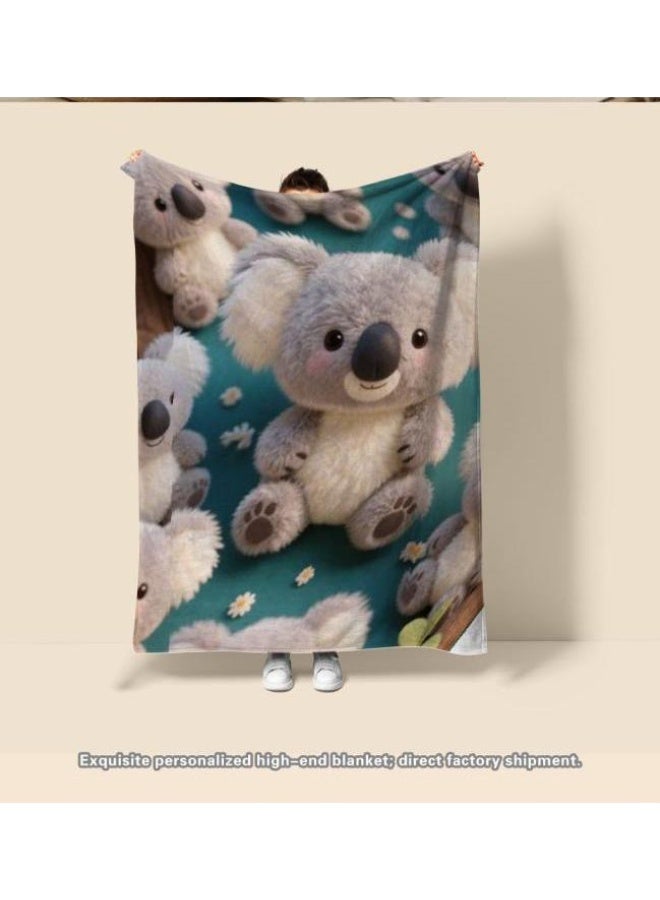 general Flannel thin blanket (warm and comfortable, suitable for sleep, gaming, dust removal and sandproof) 150cm*200cm - 1064 - Image 3