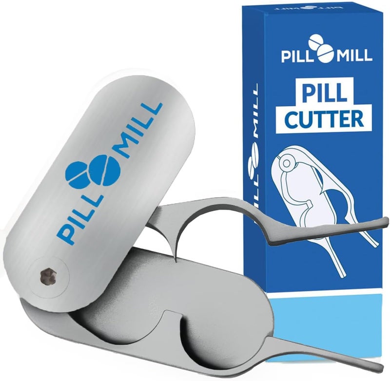 Pill Cutter for Small Pills - Durable Metal Blade