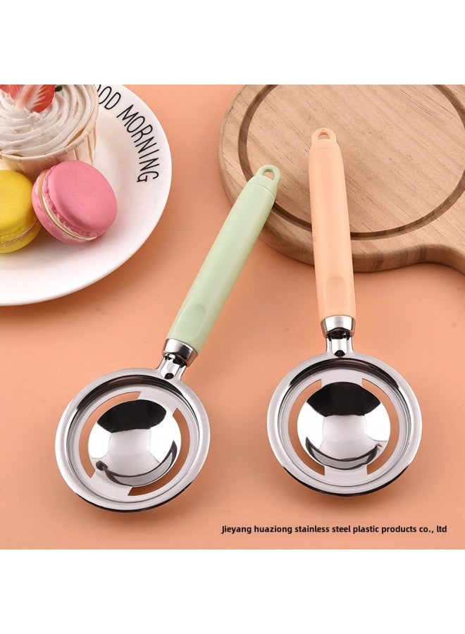 304 Stainless Steel Food Supplement Tool Baby Baby Special Colander Strainer Egg Beater Egg White Filter Suit-Specifications:Orange  - Image 3