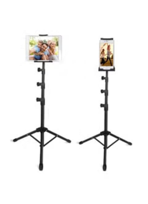 "ELTRAZONE Universal Adjustable Floor Stand – Tripod for Mobile Phones and Tablets (4.7" to 12.9")"